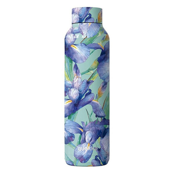 QUOKKA Blue Irises 850ml thermo bottle