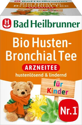 Kindertee, Husten-Bronchial Tee (8 Beutel), 12 g