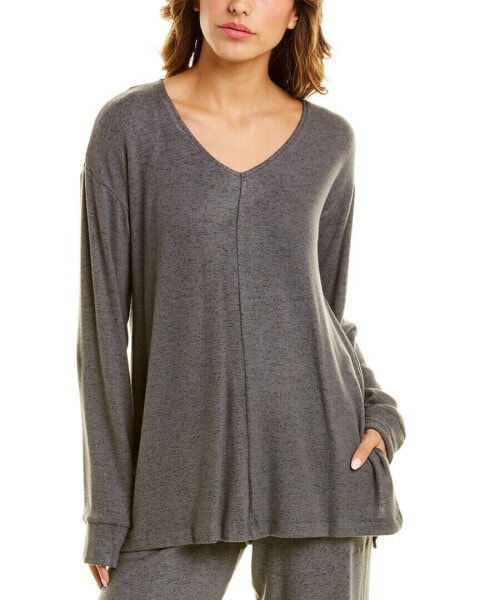 Donna Karan Sleepwear Sanctuary Tunic Women's Grey M