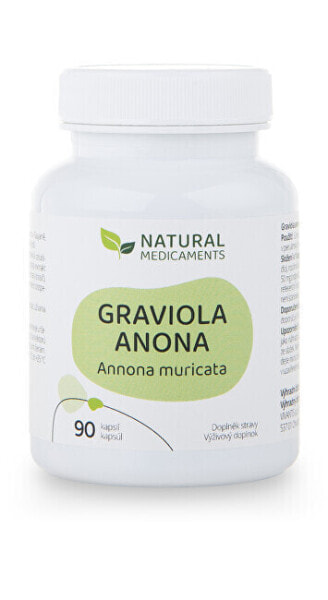 Anona Graviola (Annona muricata) 90 capsules