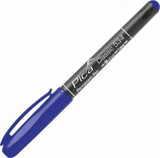 PICA Marker Permanentny M - Precyzyjny 1,0 mm - Kolor Niebieski