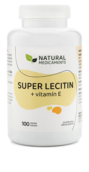 Super Lecithin + E 100 caps.