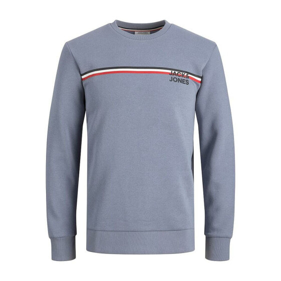 Детская толстовка Jack & Jones JJATLAS CREW NECK JNR 12232669 Синий