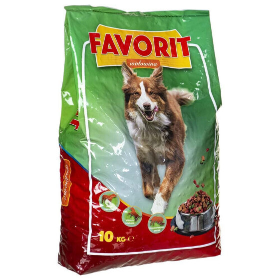 FAVORIT Beef 10kg Dog Food