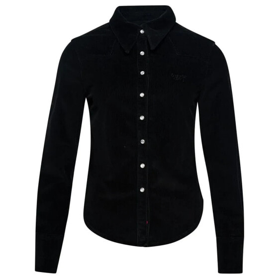 SUPERDRY Cord Western Long Sleeve Shirt