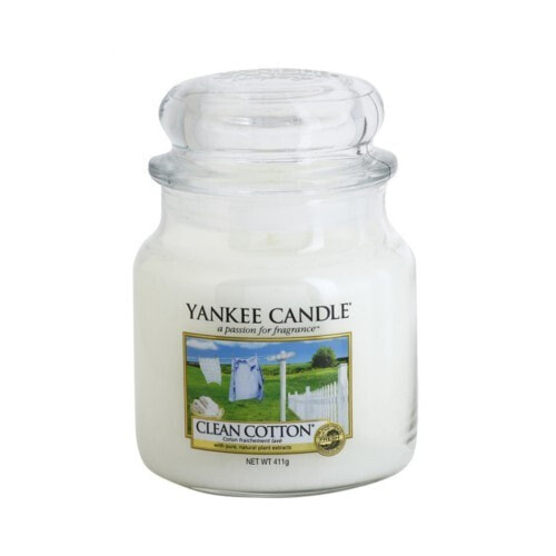 Fragrant Candle Classic Medium Clean Cotton 411 g