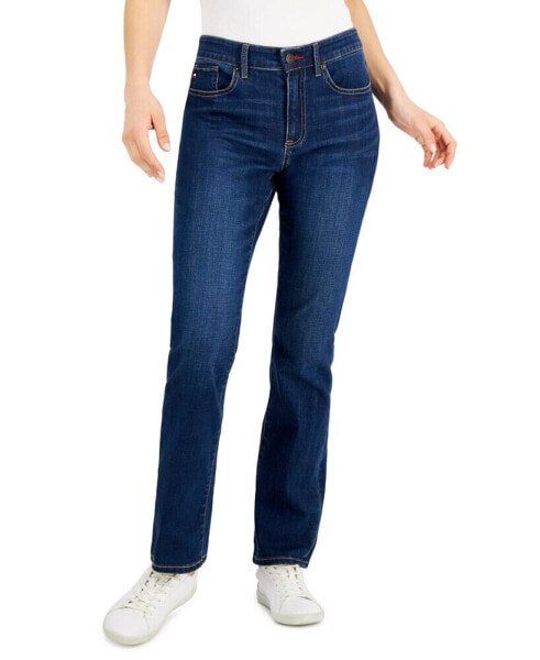 Women's Tribeca TH Flex Straight-Leg Jeans