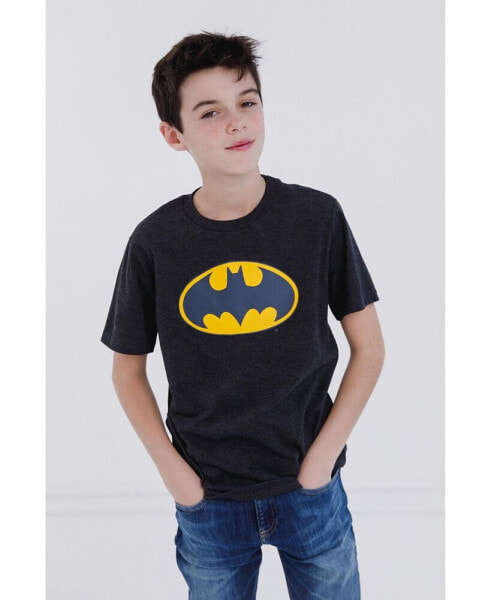 Toddler Boys Justice League Batman Superman Wonder Woman Matching Family T-Shirt to Adult