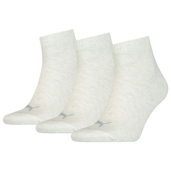 PUMA Plain Quarter short socks 3 pairs