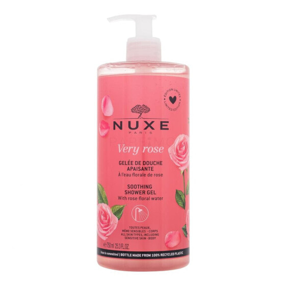 NUXE Very Rose Soothing Shower Gel 750 ml duschgel für Frauen