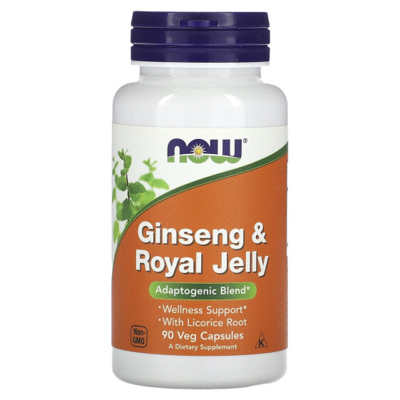 Ginseng & Royal Jelly, 90 Veg Capsules