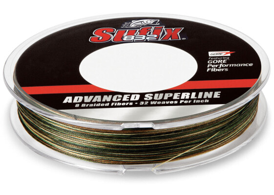 Sufix 832 Braid Fishing Line 600 Yds, 6 Lb., Camo