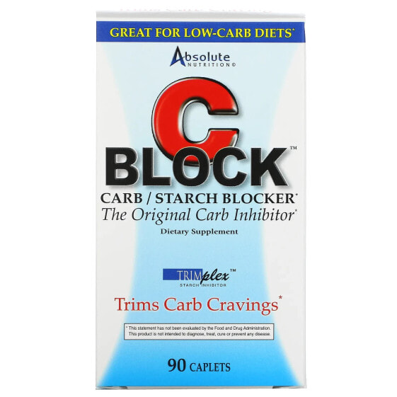 CBlock™, Carb/Starch Blocker, 90 Caplets