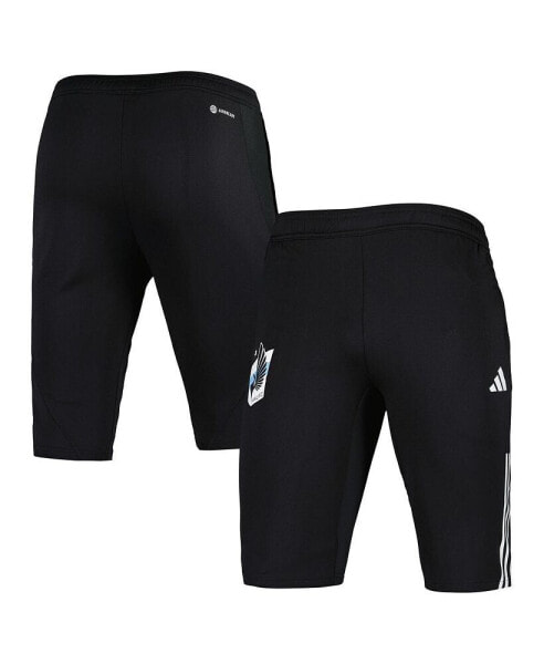 Брюки мужские Adidas Black Minnesota United FC 2023 On-Field Training AEROREADY Half Pants