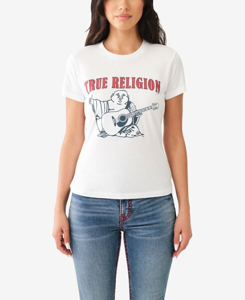 Women's Buddha Slim Crew Tee