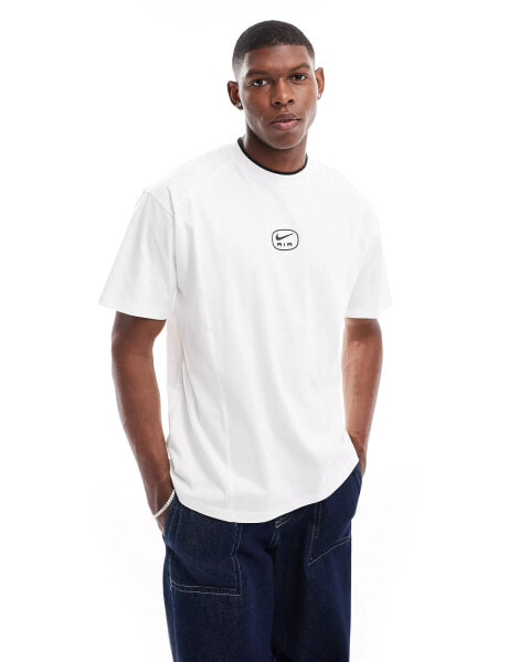 Nike Swoosh Air oversized t-shirt in white