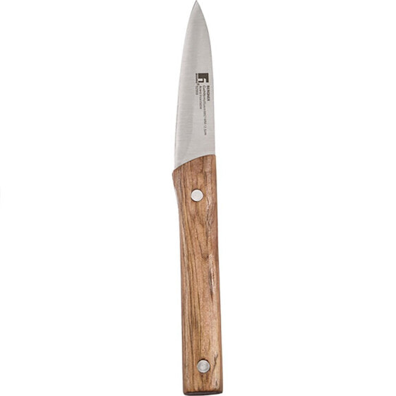 BERGNER 8.75 cm Stainless Steel And Bamboo Nature Knife