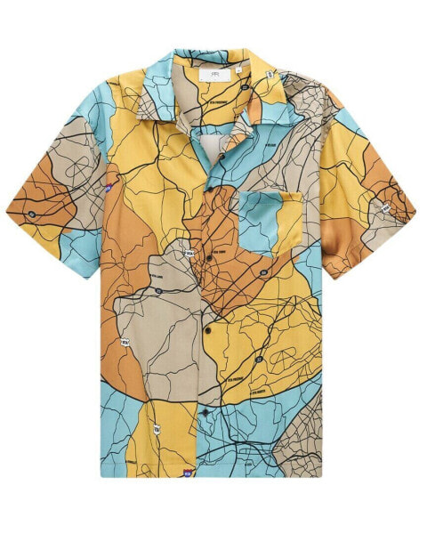 Rta Silk Print Shirt Men's