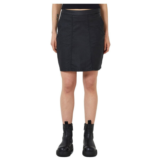 NOISY MAY Peri Coated high waist short skirt