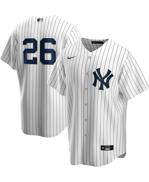 Men's DJ LeMahieu White New York Yankees Home Replica Player Name Jersey