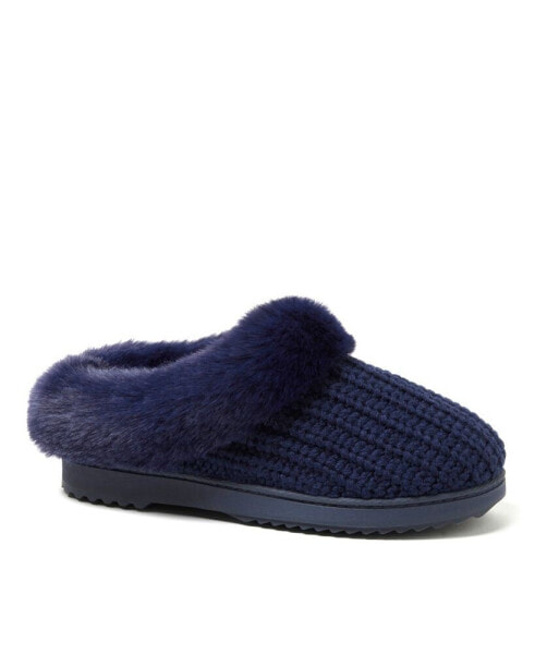 Women's Hannah Festive Knit Clog Slippers