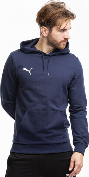 Puma Bluza męska Puma Team Goal Casuals Hoody granatowa 658618 06 XL