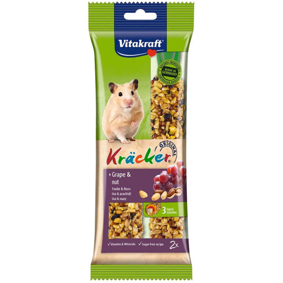 VITAKRAFT Hamster grape and nuts bars 5 units