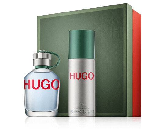 Hugo Boss HUGO 75 ml EdT Set mit Deodorant Spray