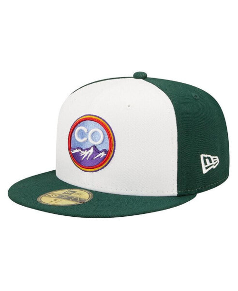 Men's White Colorado Rockies 2022 City Connect 59FIFTY Fitted Hat