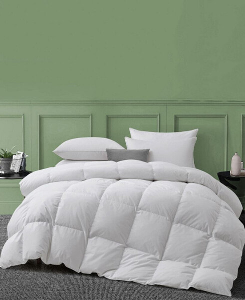 100% Cotton All Season Goose Down Feather Comforter, King