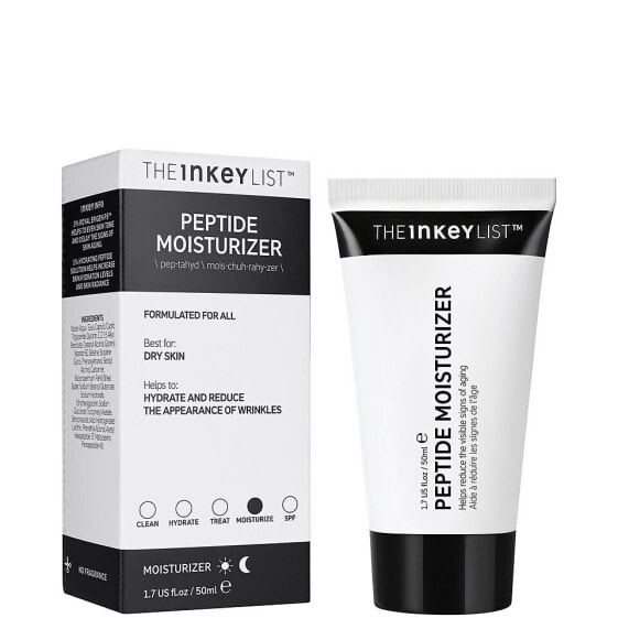 The INKEY List Peptide Moisturiser Увлажняющий крем для лица с пептидами