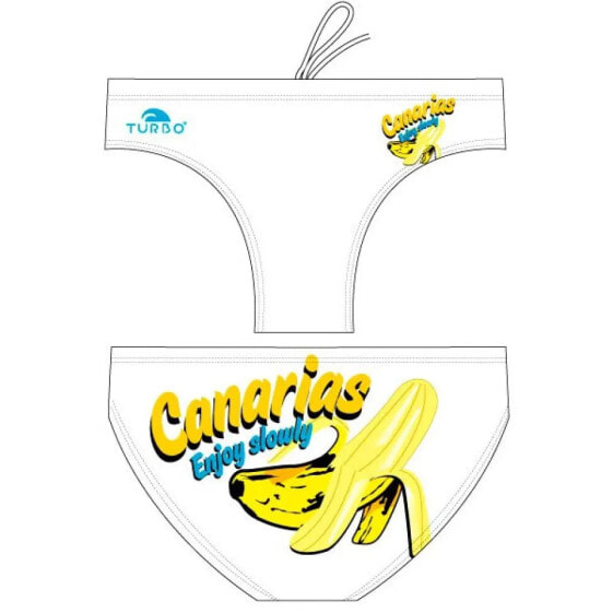 TURBO Banana Enjoy Slowly Waterpolo Swimming Brief