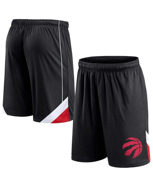 Men's Black Toronto Raptors Slice Shorts