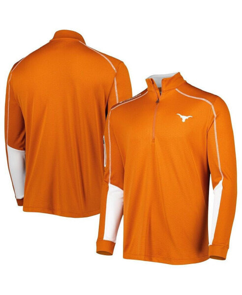 Men's Texas Orange Texas Longhorns Shotgun 2.0 Omni-Wick Quarter-Zip Jacket