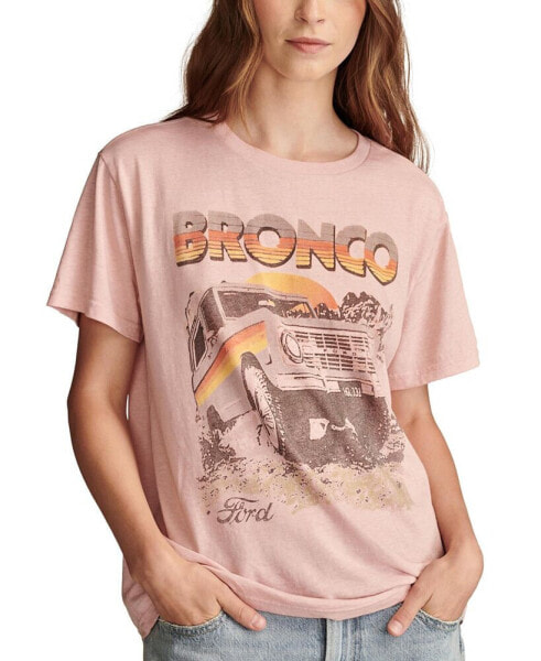 Women's Bronco Graphic Boyfriend T-Shirt