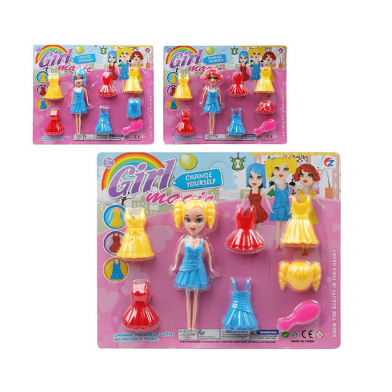 ATOSA 31x25 cm 3 Assorted Doll