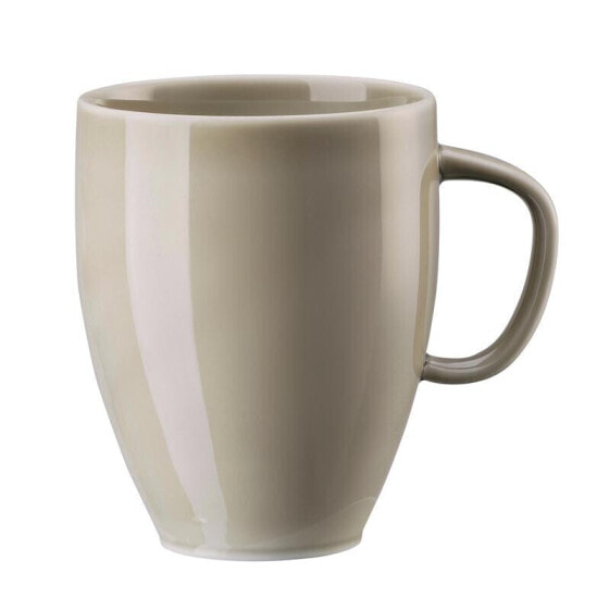 Rosenthal Junto Pearl Grey Becher mit Henkel 0,38 Liter