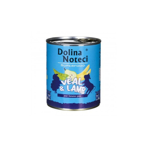 Влажный корм Dolina Noteci Superfood Телятина Мясо ягненка 800 g