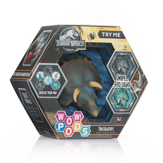 JURASSIC WORLD Wow! Pod Triceratrops Figure