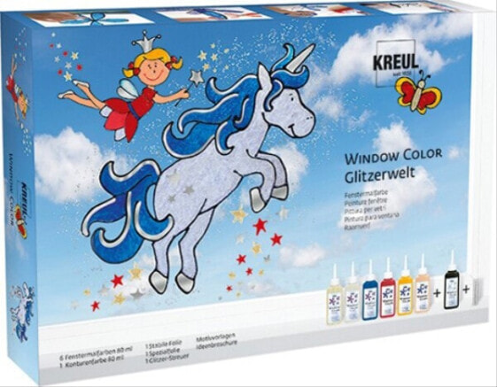 KREUL Window Color Set Glitzerwelt