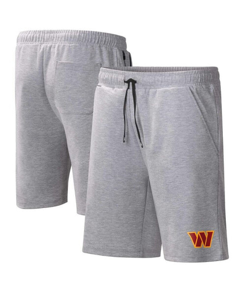 Men's Heather Gray Washington Commanders Trainer Shorts