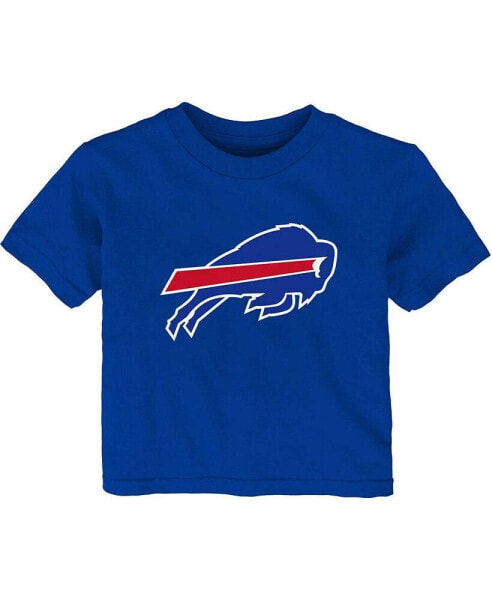 Baby Boys and Girls Royal Buffalo Bills Primary Logo T-shirt