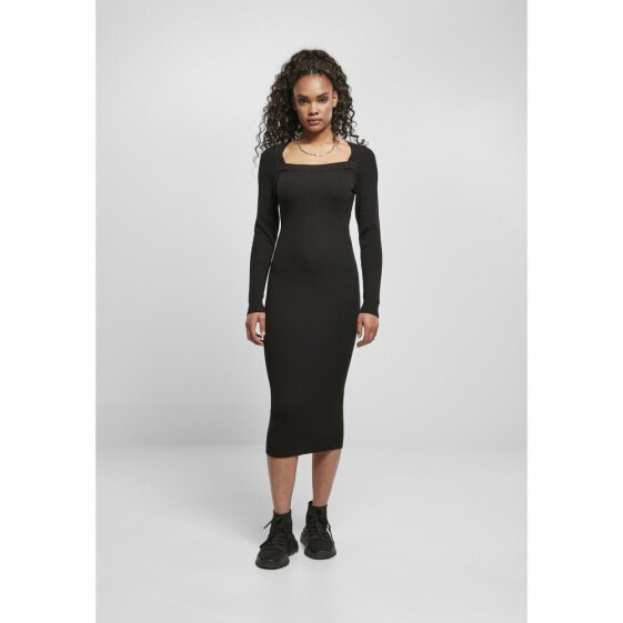 URBAN CLASSICS Knit long dress