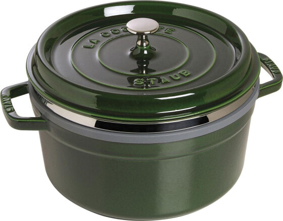 STAUB Garnek STAUB żeliwny okrągły wkład 4.6 ltr zielony