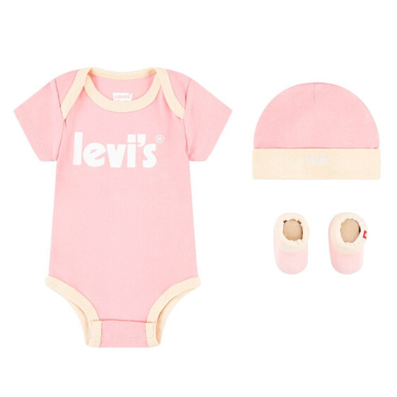 LEVI´S ® KIDS Poster Logo Short Sleeve Body 3 Units