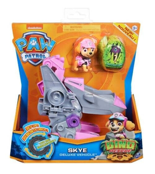 SPIN MASTER Paw Patrol Dino Rescue Skye Deluxe Vehicle With Mystery Dinos