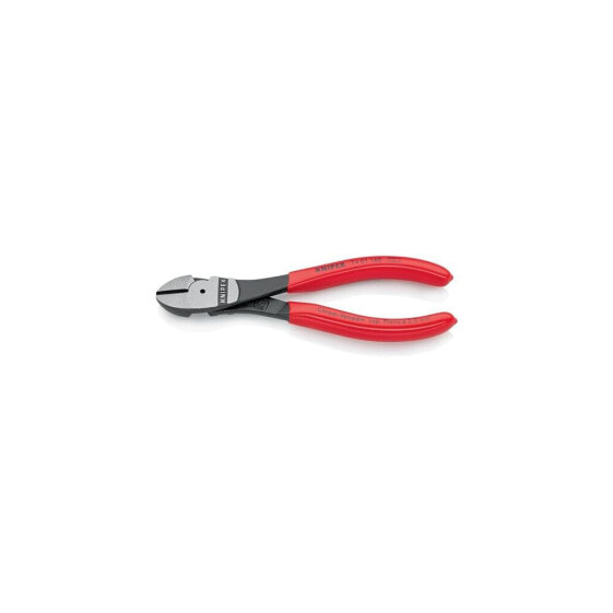 Knipex Kraftseitenschneider Länge 160 mm poliert Form 0 Kunststoffüberzug