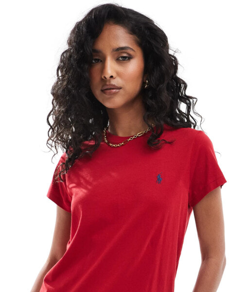 Polo Ralph Lauren t-shirt with logo in red