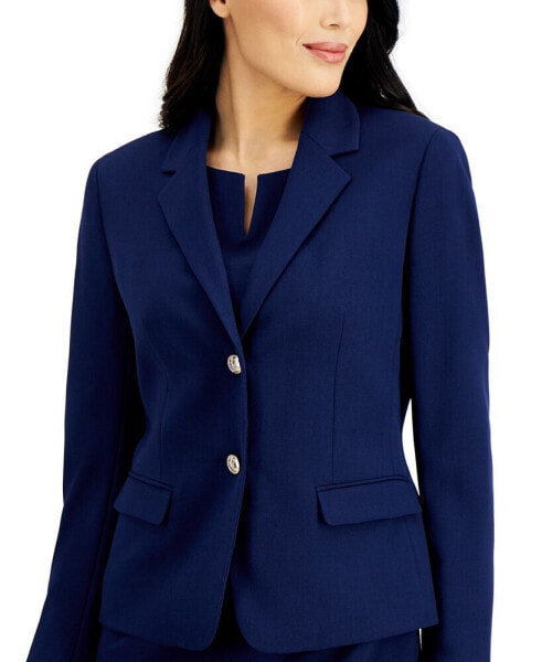 Two-Button Blazer, Regular and Petite Sizes