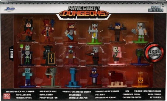 Figurka Jada Toys minecraft 18 figurek dungeons fala 7